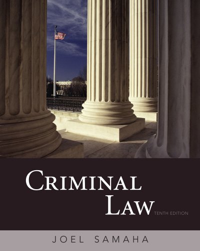 Imagen de archivo de Criminal Law a la venta por SecondSale