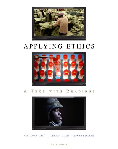 Imagen de archivo de Applying Ethics: A Text with Readings, 10th Edition a la venta por SecondSale