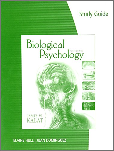 Imagen de archivo de Study Guide for Kalat's Biological Psychology a la venta por HPB-Red