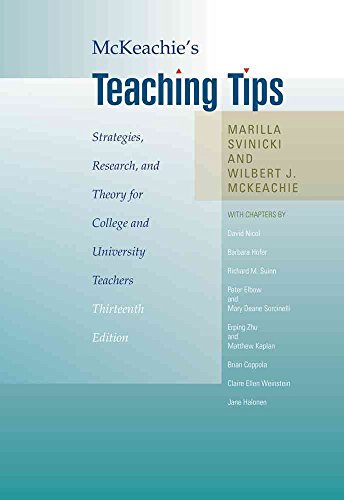 Beispielbild fr McKeachie's Teaching Tips: Strategies, Research, and Theory for College and University Teachers zum Verkauf von BooksRun