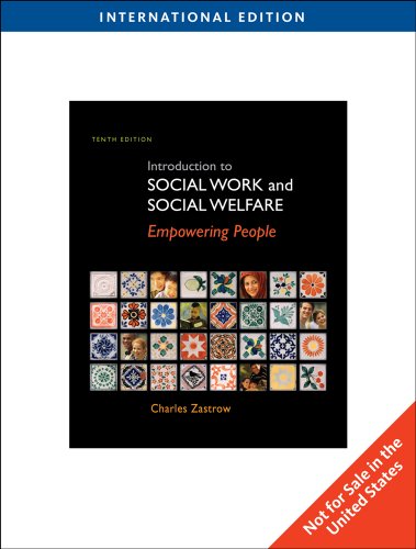 Beispielbild fr Introduction to Social Work & Social Wel zum Verkauf von ThriftBooks-Dallas