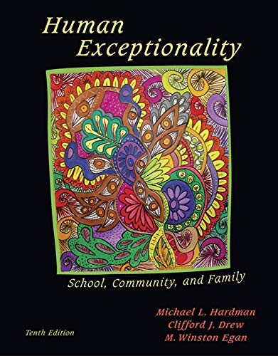Beispielbild fr Human Exceptionality : School, Community, and Family zum Verkauf von Better World Books