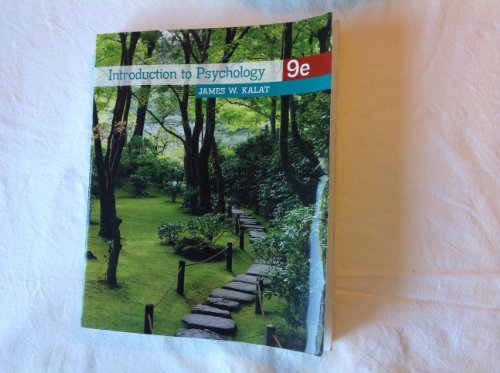Imagen de archivo de Introduction to Psychology, 9th Edition a la venta por HPB-Red