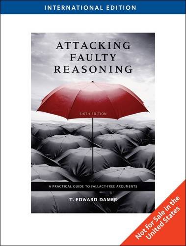 9780495810957: Attacking Faulty Reasoning: A Practical Guide to Fallacy-Free Arguments