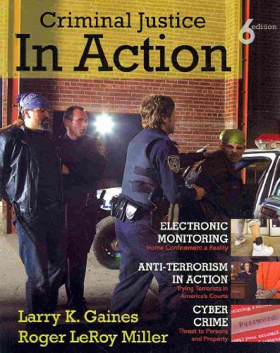 9780495811022: Criminal Justice in Action