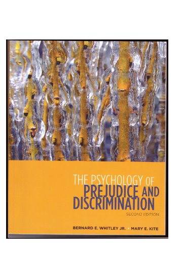 The Psychology of Prejudice and Discrimination - Whitley, Bernard E.,Kite, Mary E.