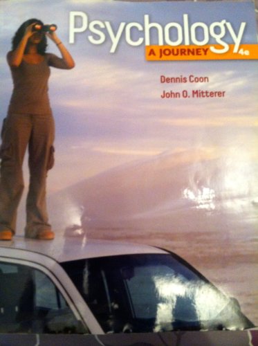 Stock image for Psychology: A Journey (Available Titles CourseMate) for sale by Orion Tech