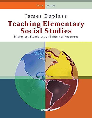 Imagen de archivo de Teaching Elementary Social Studies: Strategies, Standards, and Internet Resources (What's New in Education) a la venta por SecondSale