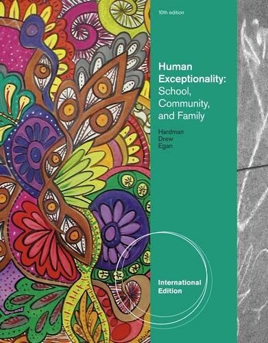 Imagen de archivo de Human Exceptionality a la venta por Books Puddle