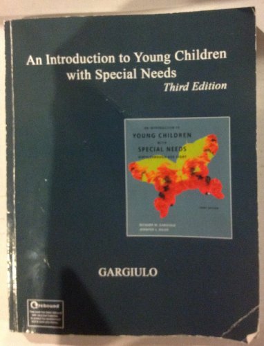 Imagen de archivo de An Introduction to Young Children with Special Needs: Birth Through Age Eight a la venta por ThriftBooks-Atlanta