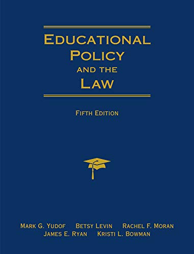 Imagen de archivo de Educational Policy and the Law a la venta por HPB-Red