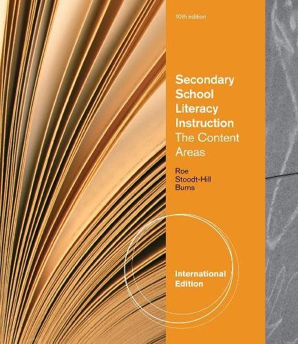 Stock image for Secondary School Literacy Instruction, International Edition for sale by THE SAINT BOOKSTORE