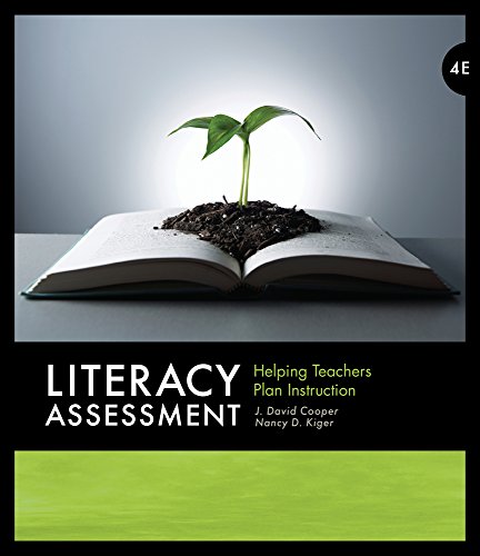 Beispielbild fr Literacy Assessment: Helping Teachers Plan Instruction (What's New in Education) zum Verkauf von SecondSale