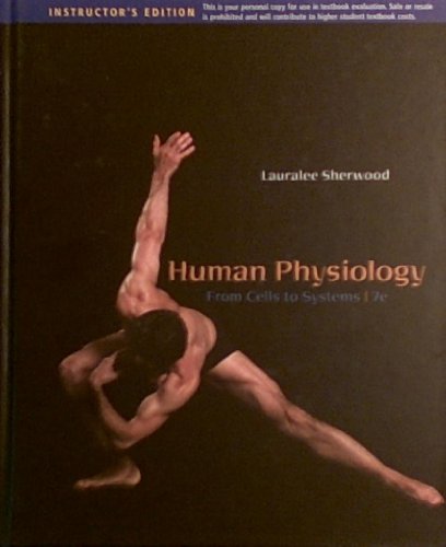 Stock image for Human Physiology: From Cells to Systems (Instructor's Edition.) for sale by ThriftBooks-Dallas