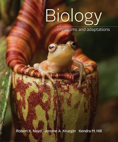 Stock image for Biology: Organisms and Adaptations (New 1st Editions in Biology) for sale by HPB-Red