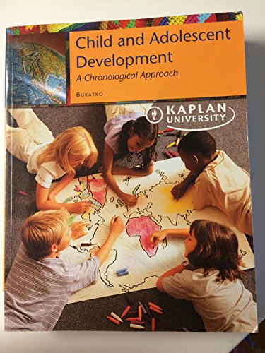 9780495830634: Child and Adolescent Development A Chronological Approach
