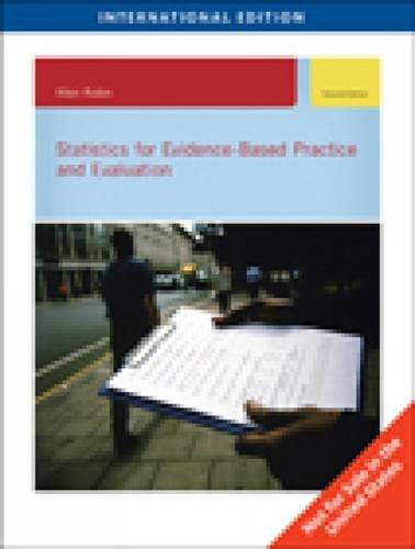 9780495834090: Statistics for Evidence-Based Practice and Evaluation, International Edition