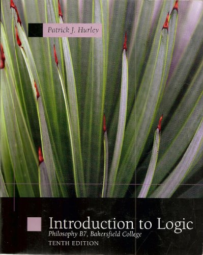 9780495840855: Introduction to Logic (Philosophy B7, Bakersfield College)