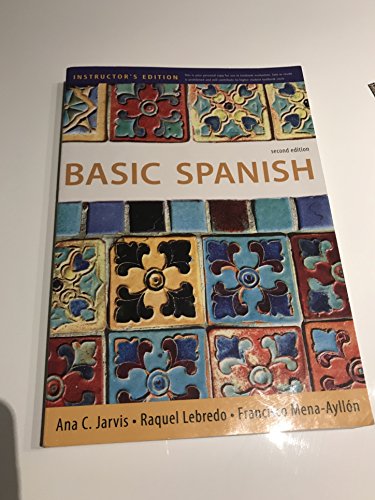 Basic Spanish: The Basic Spanish Series (World Languages) (9780495897040) by Ana C. Jarvis; Raquel Lebredo; Francisco Mena-Ayllon