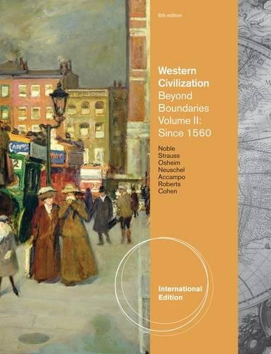 Stock image for Western Civilization: Beyond Boundaries, Volume 2 Since 1560, International Edition for sale by medimops