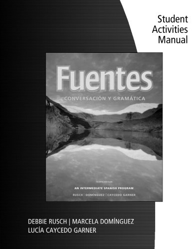 Stock image for Fuentes : Conversacion y Gramatica for sale by Better World Books