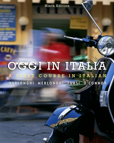9780495900320: Student Activities Manual for Merlonghi/Merlonghi/Tursi/O'Connor's Oggi In Italia: A First Course in Italian