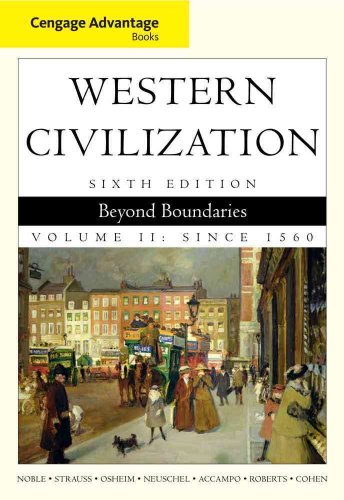 9780495900740: Cengage Advantage Books: Western Civilization: Beyond Boundaries, Volume II