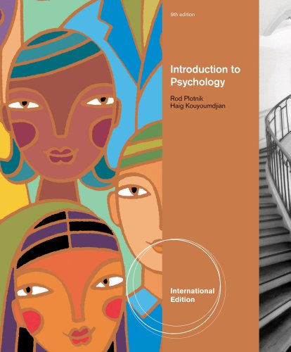 9780495903420: Introduction to Psychology, International Edition