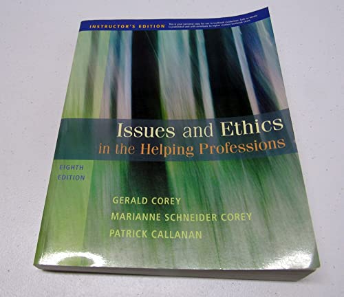 Stock image for Issues and Ethics in the Helping Professions, 8th Ed. for sale by ThriftBooks-Atlanta
