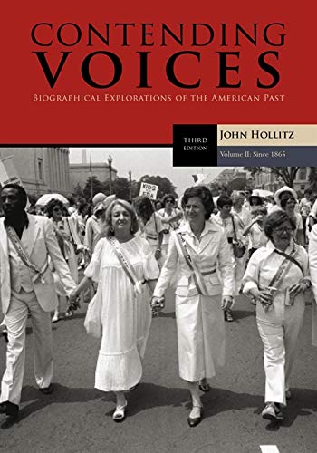 9780495904717: Contending Voices: Biographical Explorations of the American Past: Since 1865