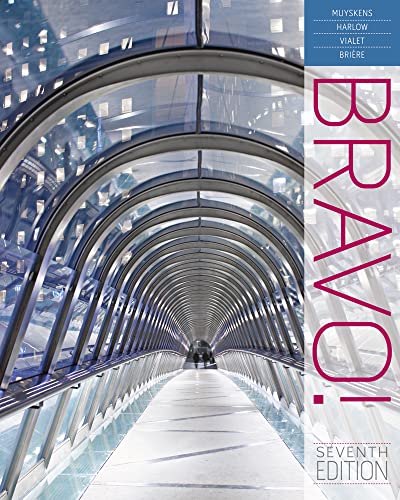 Stock image for Student Activity Manual for Muyskens/Harlow/Vialet/Brire's Bravo! for sale by kelseyskorner