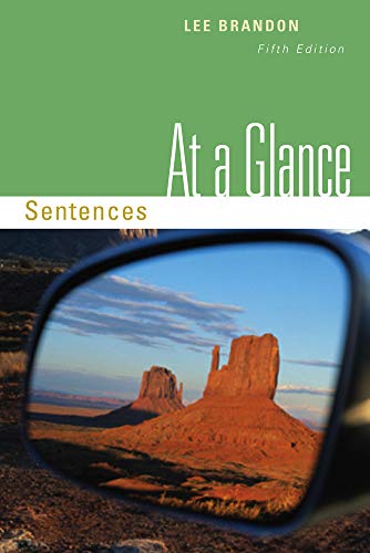 Stock image for At a Glance: Sentences for sale by BooksRun