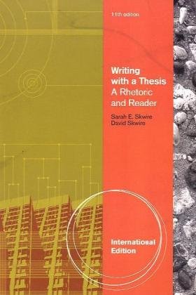 9780495906704: Writing with a Thesis, International Edition