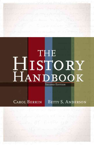 Custom Enrichment Module: The History Handbook (9780495906766) by Berkin, Carol; Anderson, Betty S.