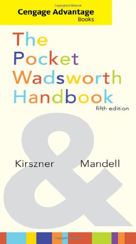 Beispielbild fr Cengage Advantage Books: The Pocket Wadsworth Handbook zum Verkauf von Wonder Book