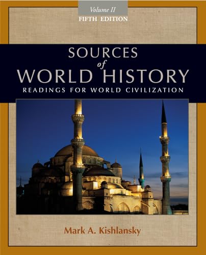 Beispielbild fr Sources of World History, Volume II zum Verkauf von BooksRun