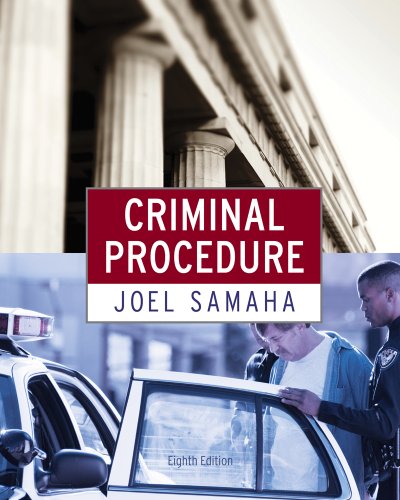 Beispielbild fr Criminal Procedure zum Verkauf von Indiana Book Company