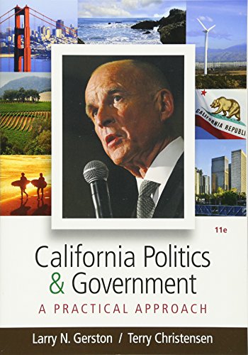 Imagen de archivo de California Politics and Government: A Practical Approach a la venta por SecondSale
