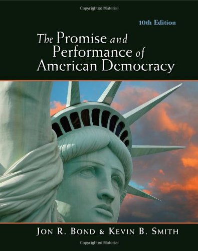 Imagen de archivo de The Promise and Performance of American Democracy a la venta por Decluttr