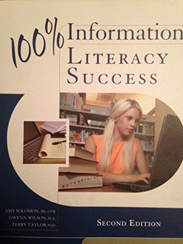Imagen de archivo de 100% Information Literacy Success a la venta por Better World Books