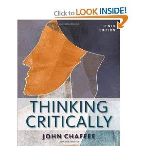 9780495914020: Thinking Critically