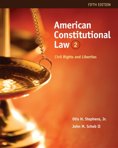 Imagen de archivo de American Constitutional Law: Civil Rights and Liberties, Volume II a la venta por SecondSale