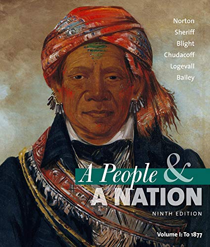 Imagen de archivo de A People & A Nation: A History of the United States: To 1877: Vol 1 a la venta por Revaluation Books