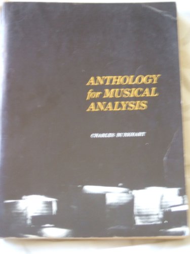 9780495916079: Anthology for Musical Analysis