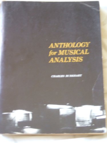 Imagen de archivo de Anthology for Musical Analysis a la venta por Books Unplugged