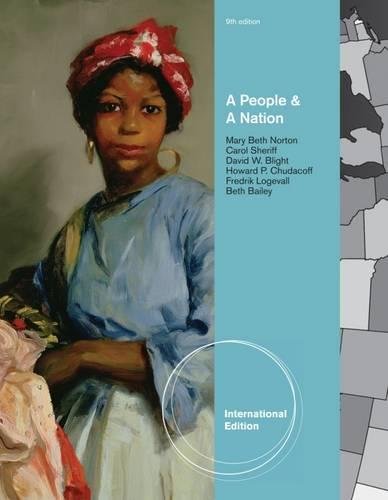 Imagen de archivo de A People and a Nation, International Edition a la venta por Better World Books Ltd