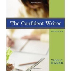 9780495989219: THE CONFIDENT WRITER
