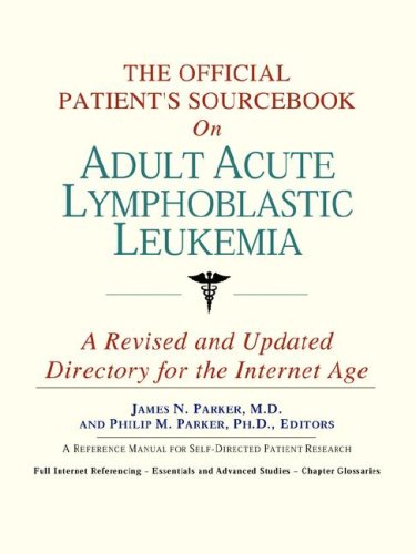 Imagen de archivo de Official Patients Sourcebook on Adult Ac a la venta por Better World Books