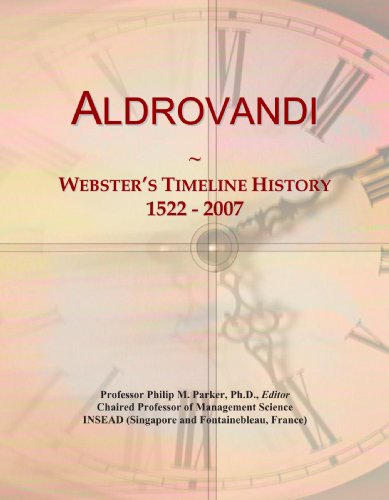 9780497118624: Aldrovandi: Webster's Timeline History, 1522 - 2007