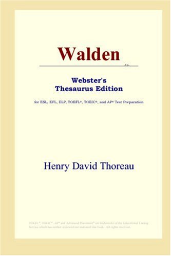 9780497252663: Walden (Webster's Thesaurus Edition)